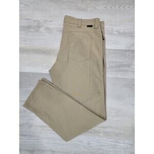 Wrangler ATG Men’s 38x32 Khaki All Terrain Cargo Pants Outdoor Hiking 10NS808EW